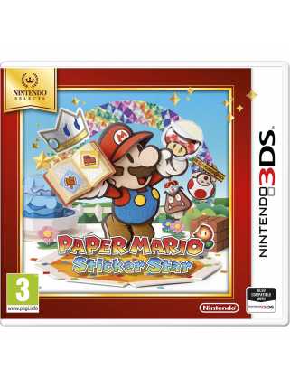 Paper Mario Sticker Star (Nintendo Selects) [3DS]